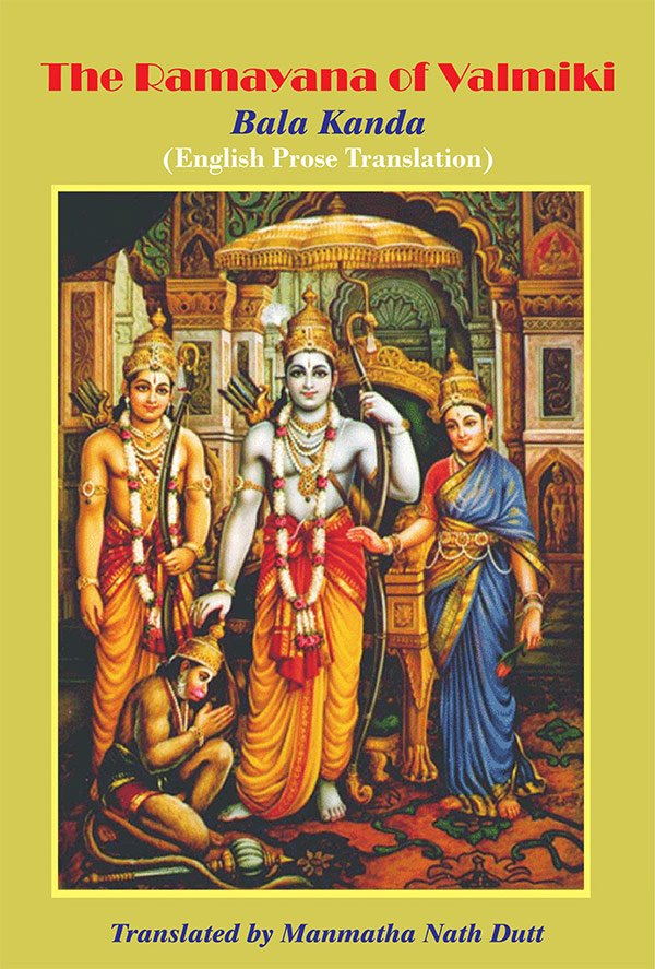 Ramayana of Valmiki - book cover