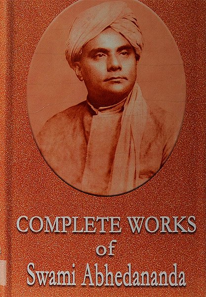 Complete works of Swami Abhedananda - book cover