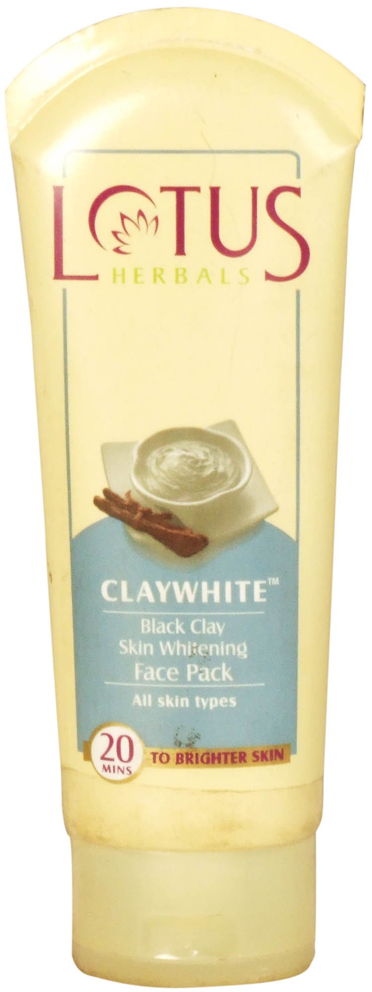Claywhite Black Clay Skin Whitening Face Pack (All Skin Types) - book cover